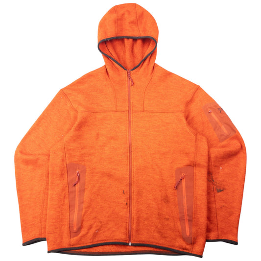 Vintage Arcteryx Fleece Lined Jacket Size L | Large, Orange