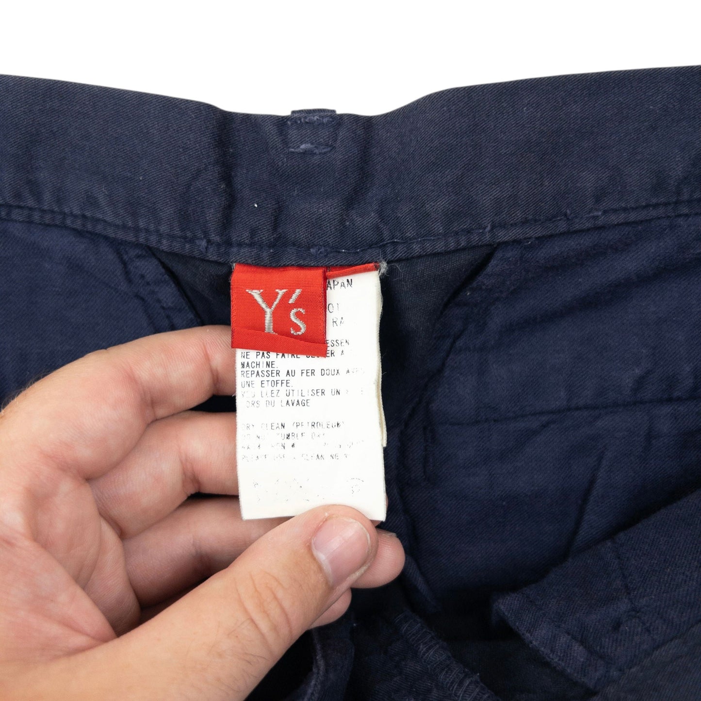 Vintage 2000s Yohji Yamamoto Trousers Size W28 | W28, Navy