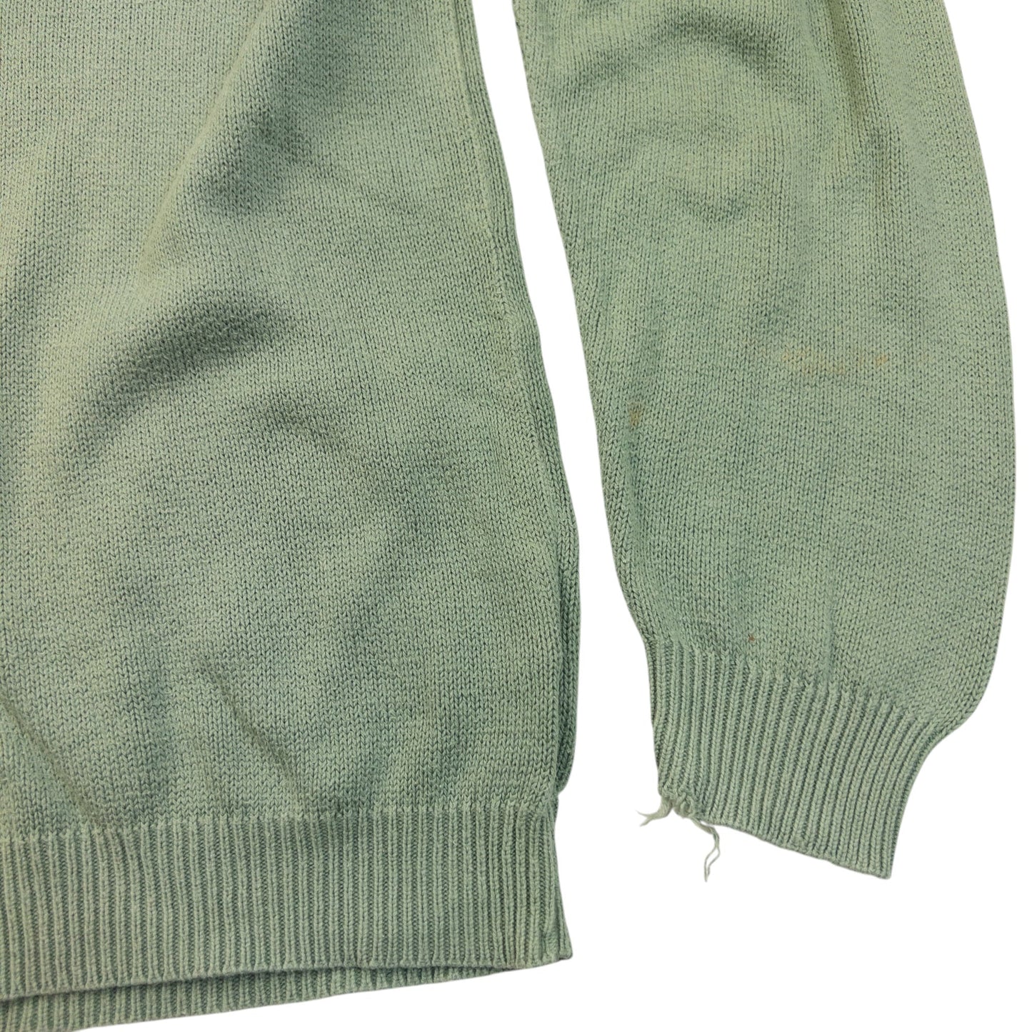 Vintage 90s Armani Jeans Knit Jumper Size M | Medium, Green