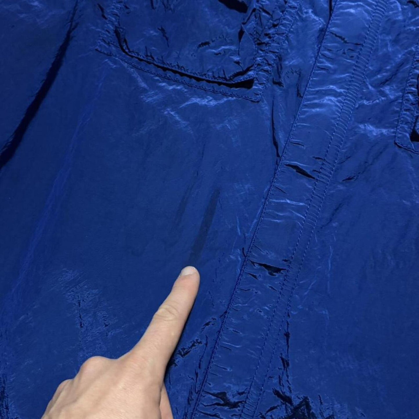 Stone Island Nylon Metal Overshirt | XXXL, Royal Blue