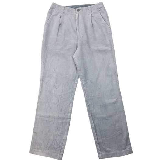 Vintage 90s Hai Sporting Gear By Issey Miyake Corduroy Trousers Size W28 | W28, Grey
