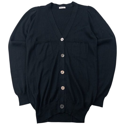 Vintage 2009 Miu Miu Wool Cardigan Womens Size M
