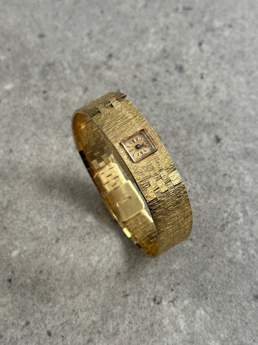 Vintage 1970s Swiss Mechanical Bracelet Watch