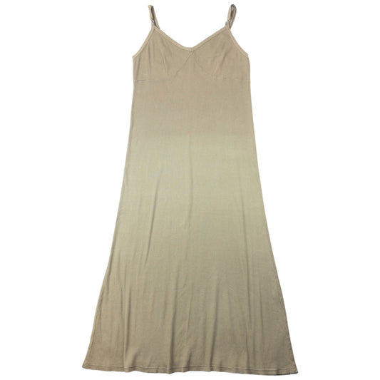 Vintage 90s Yohji Yamamoto Lightweight Maxi Dress Womens Size S | Small, Beige
