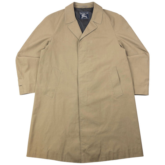 Vintage 90s Burberry Button Up Longline Jacket Size L