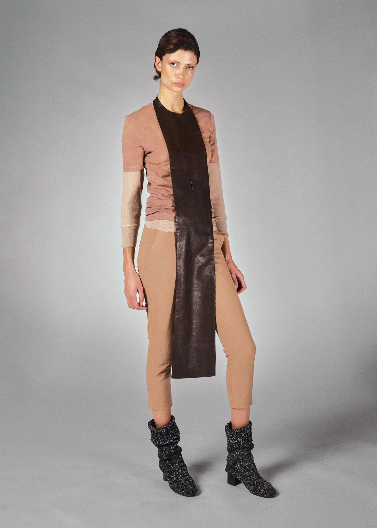 Maison Margiela Leather Apron Overlay