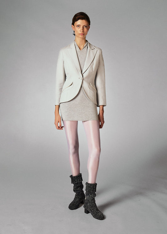 Hussein Chalayan 2006FW Wool Light Grey Jacket