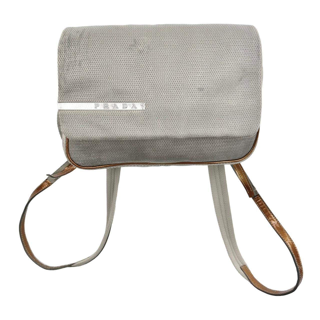 Vintage 1999 Prada Sport Backpack | O/S, Grey – Known Source