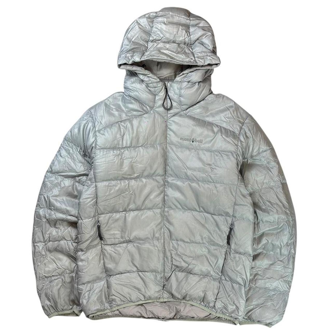 MONTBELL pufferjacket y2k00sライトグレー Montbell light grey down puffer jacket (S) – Known Source