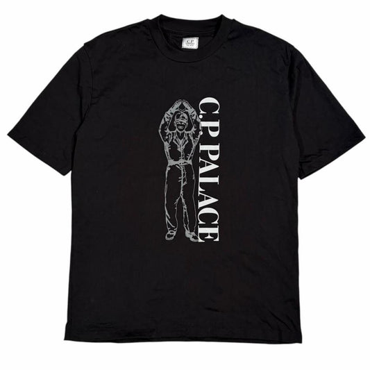 CP Company x Palace T shirt (M) | Medium, Black