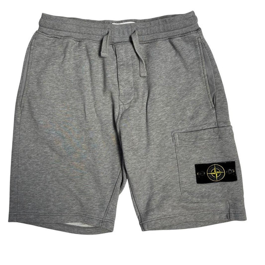 Stone island grey sweat shorts (S) | Default Title, Grey