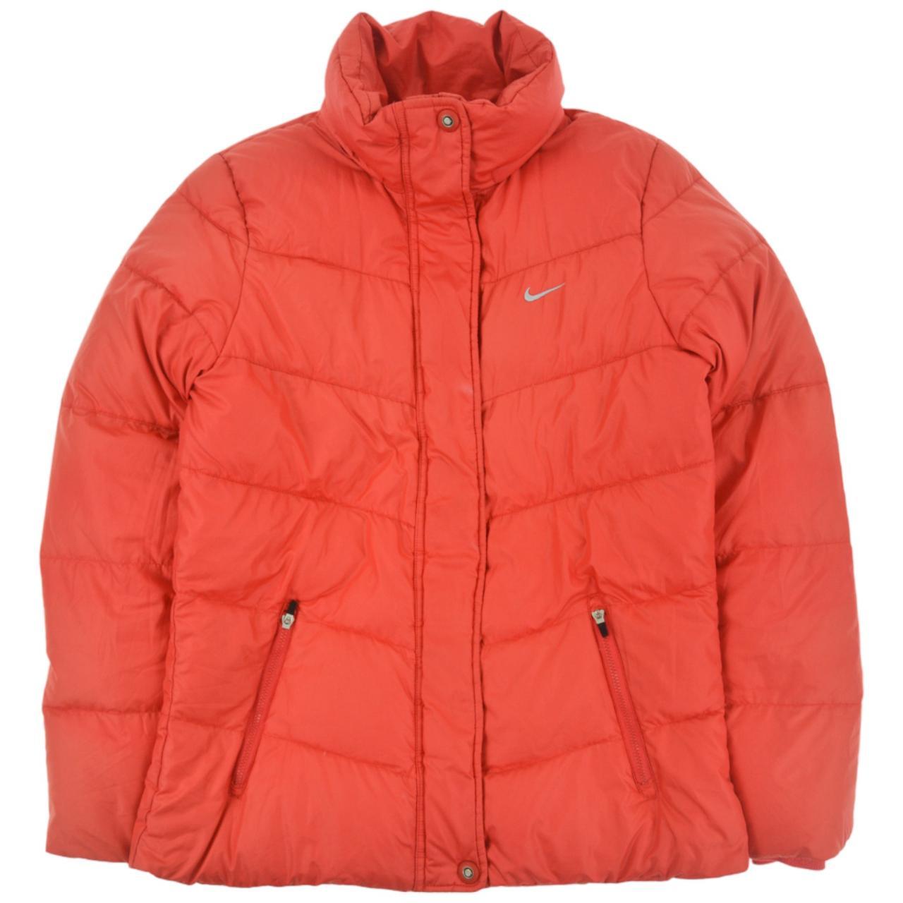 orange nike jacket women's