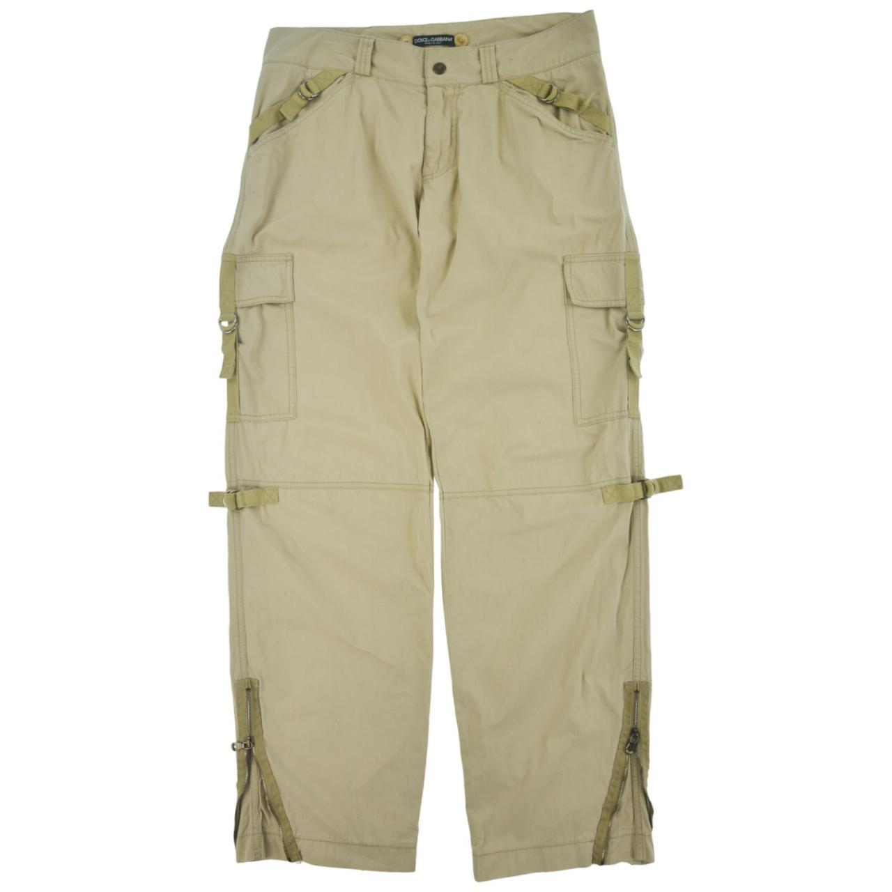 Vintage Archive Dolce and Gabbana Bondage Cargo Trousers Size W36 