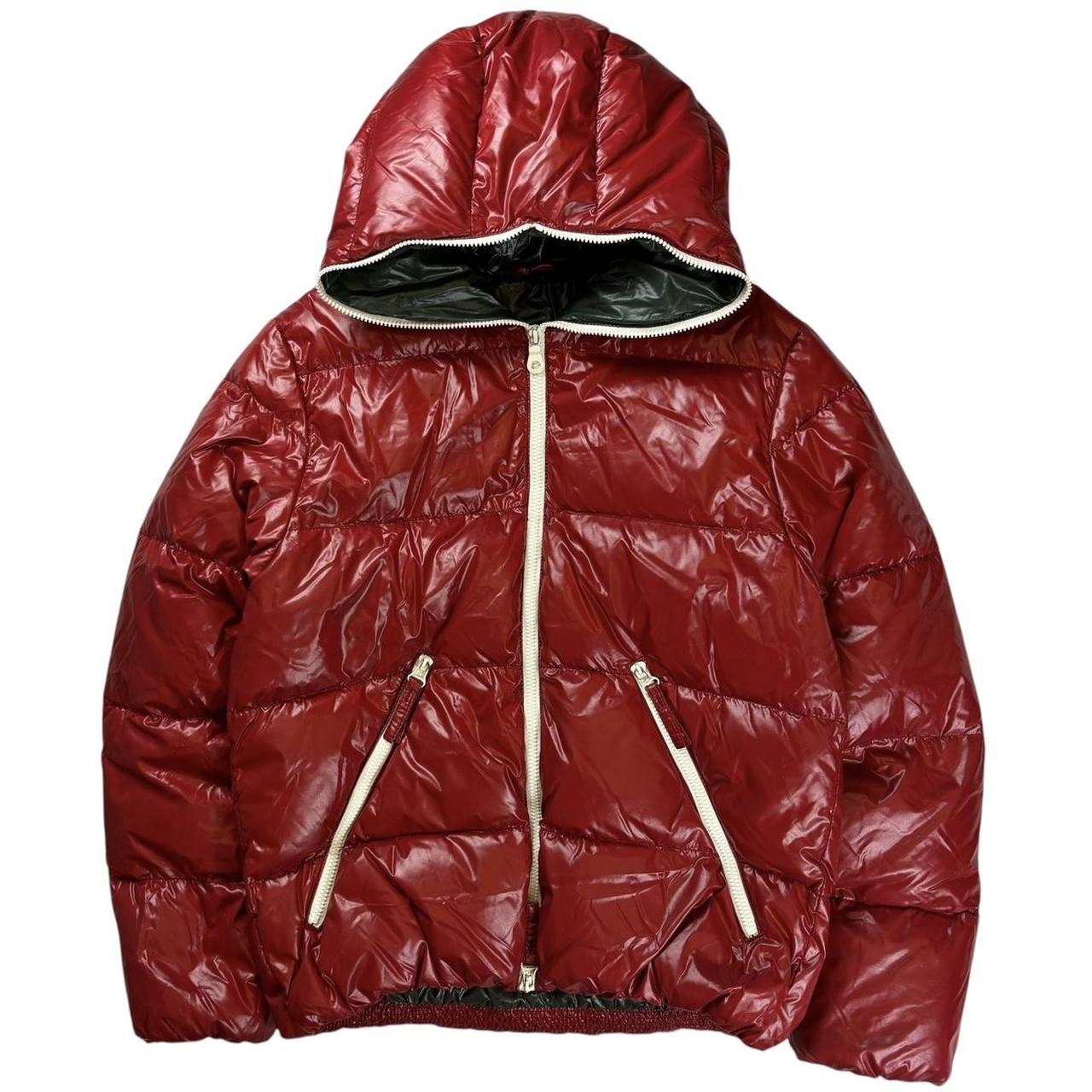 Duvetica full zip red down puffer jacket (S) | Default Title, Red 