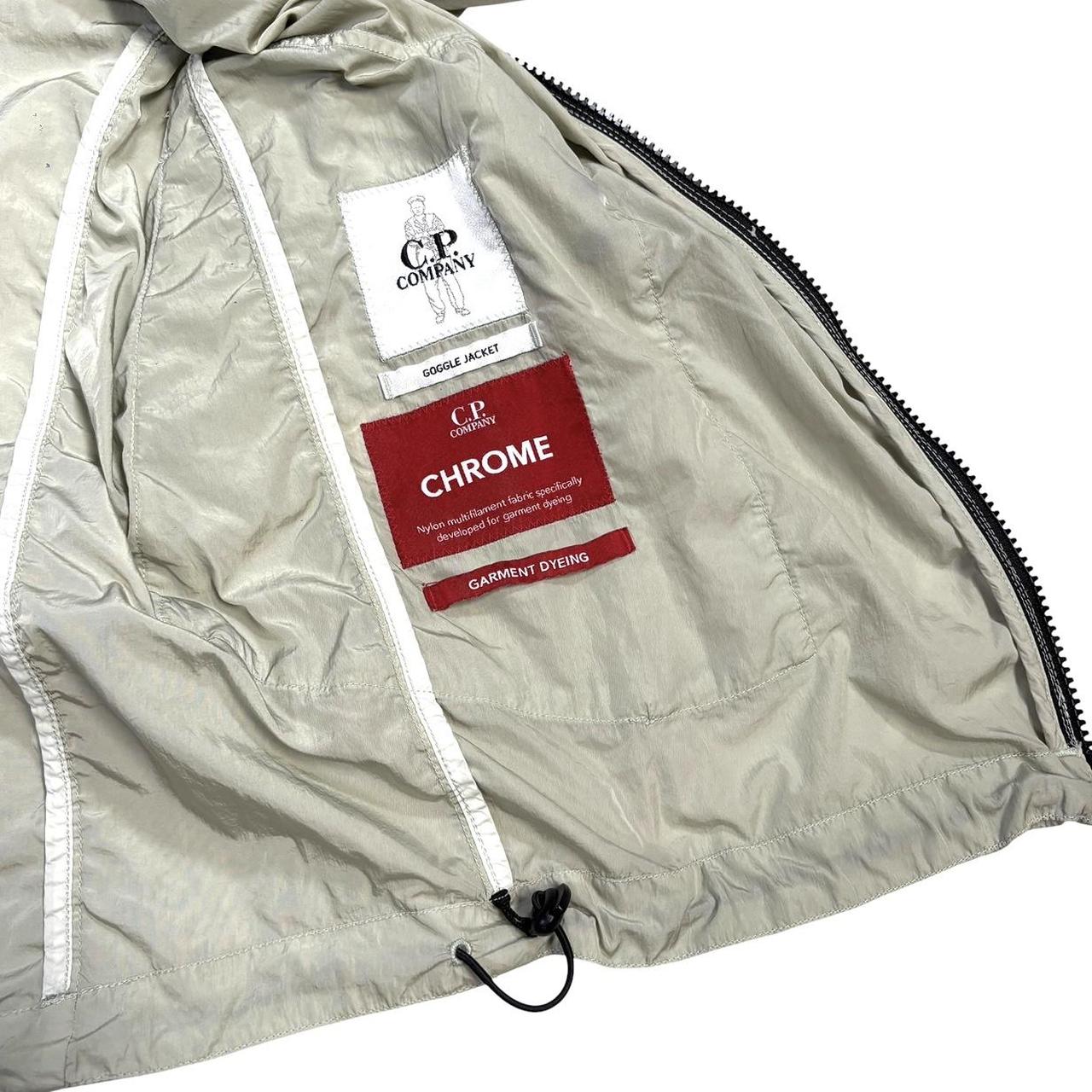CP Company Chrome nylon Goggle Jacket (L) | Large, Beige