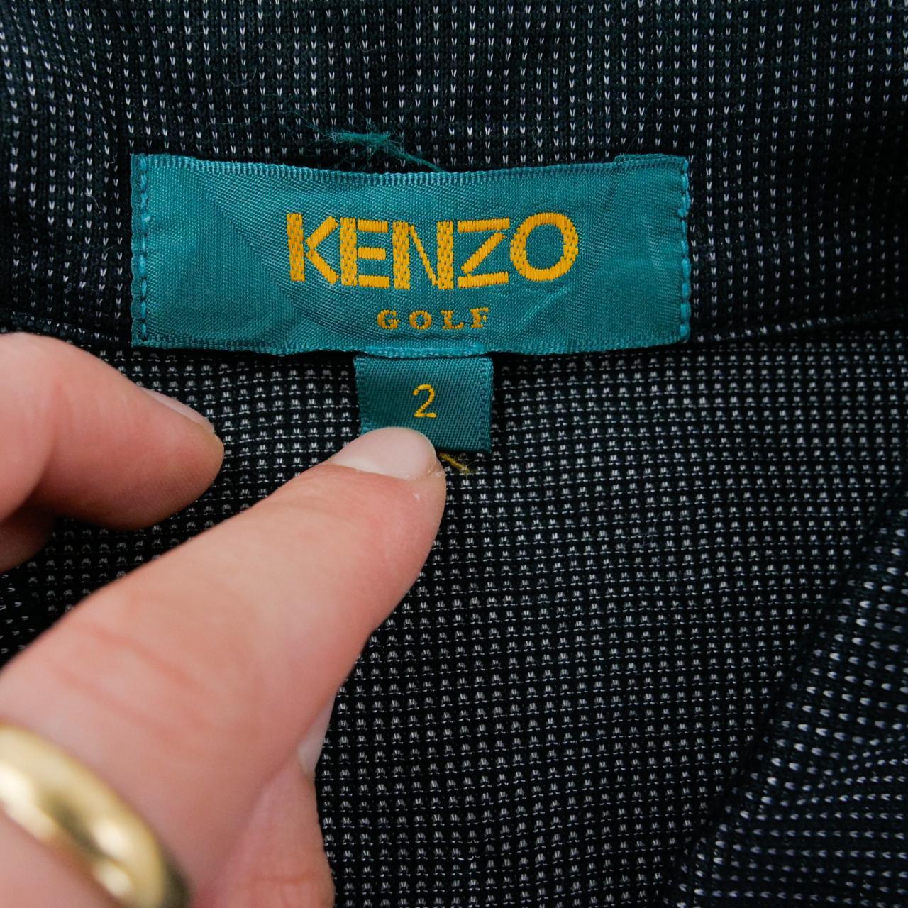 Vintage Kenzo Q Zip Polo Shirt Woman’s Size S