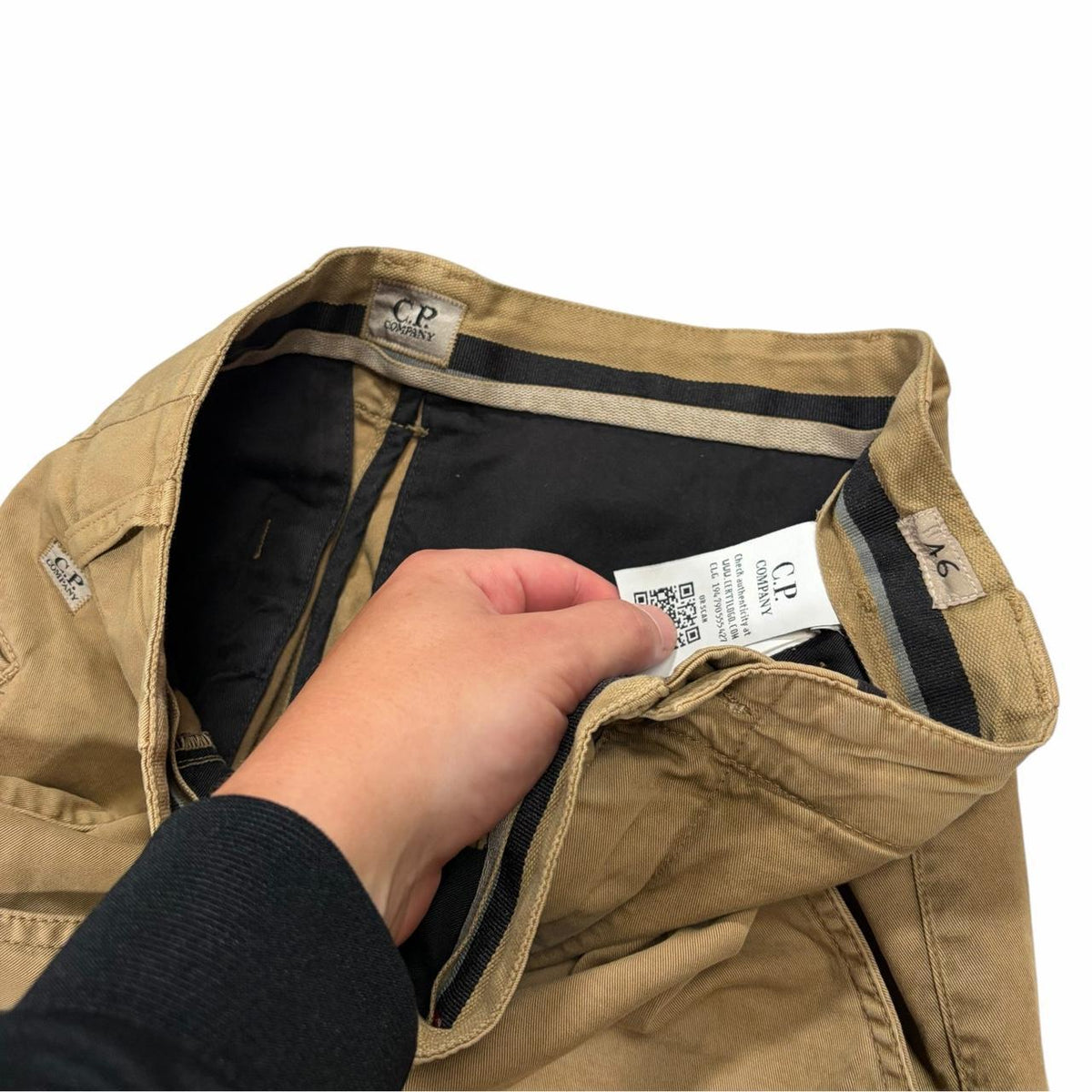 CP Company Cargo Shorts (S) | Small, Khaki