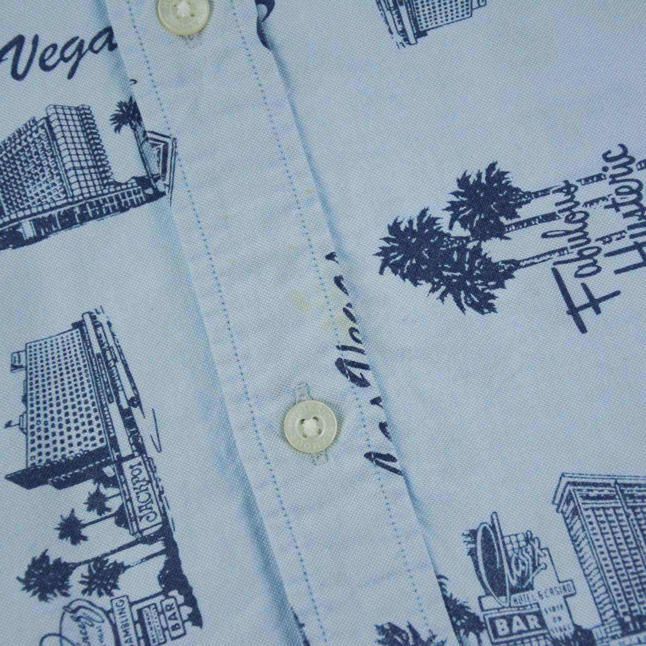 Vintage Hysteric Glamour Short Sleeve Shirt Size M | Medium, Blue