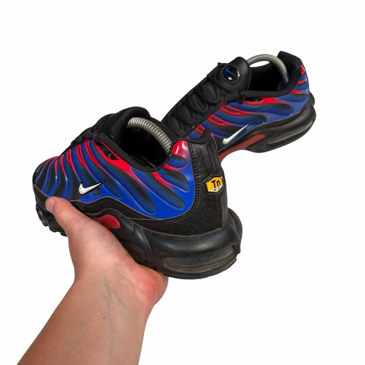 Nike TN air max plus Spiderman (UK7.5) | O/S, Black, Blue, Red