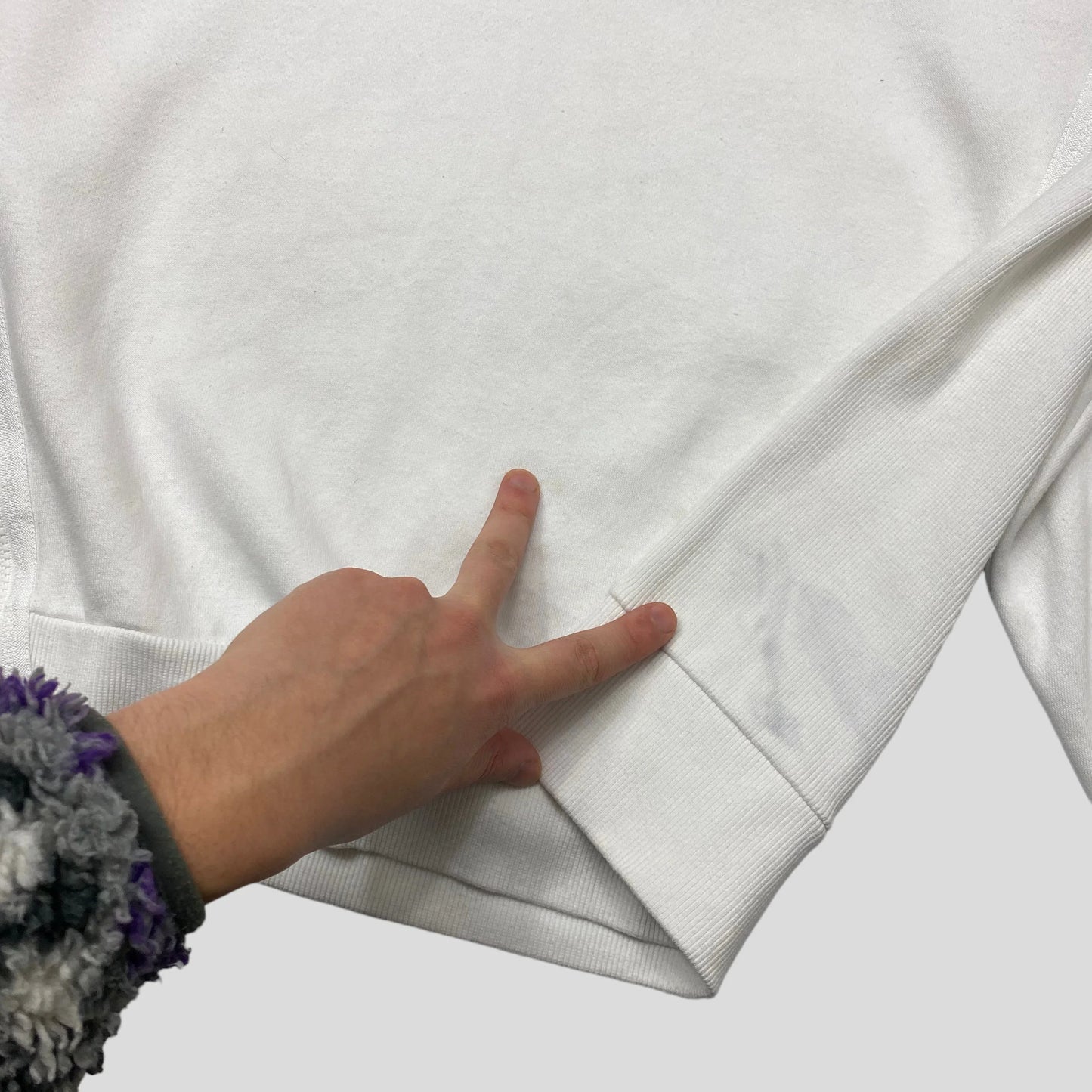 Undercover x GU Nylon Panelled Crewneck - XL