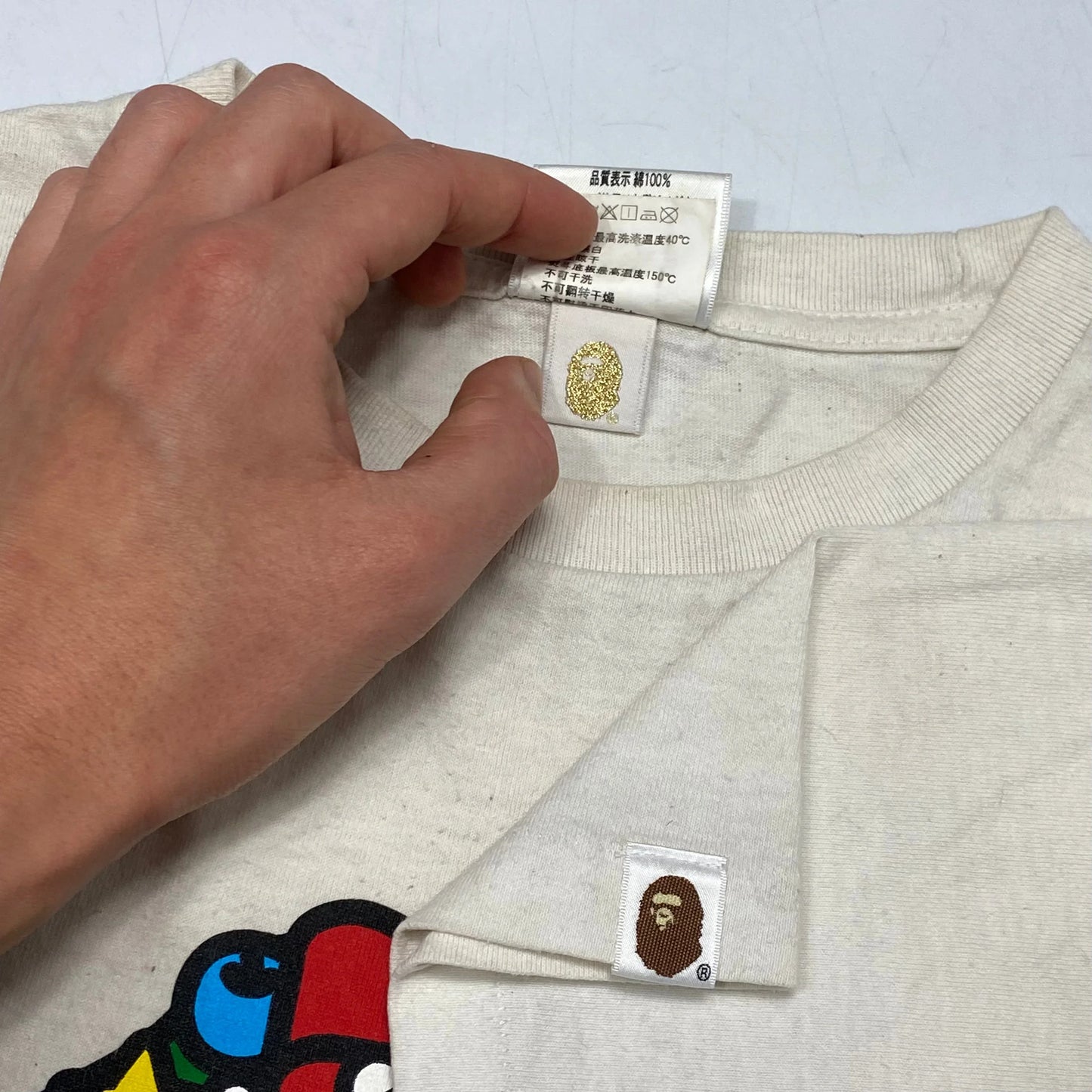 Bape 2014 Christmas T-shirt with Present Box - M/L | Large, White