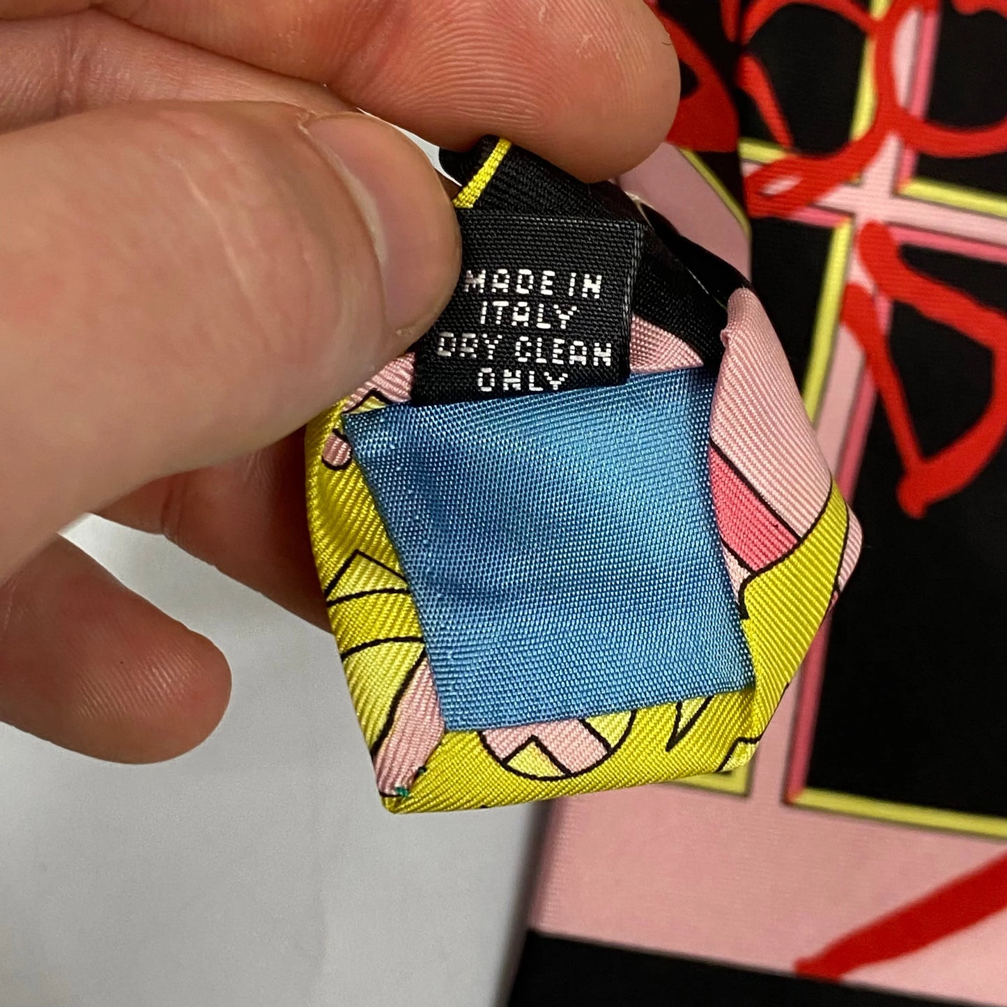 Iceberg 1992 Don’t Drug Out Silk Tie