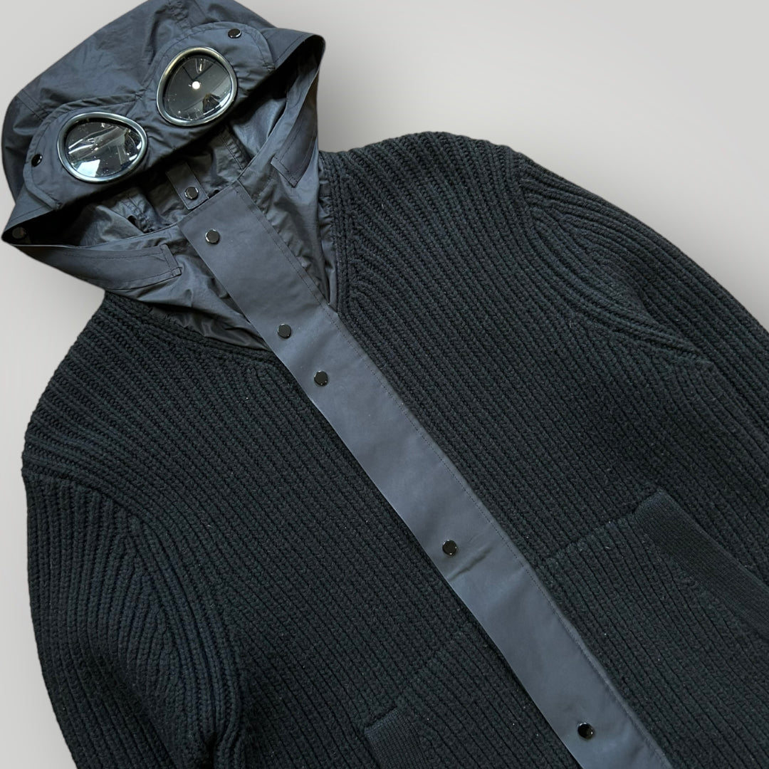 C.P. Company Metropolis Wool Mix Goggle Jacket L | Default Title, Navy