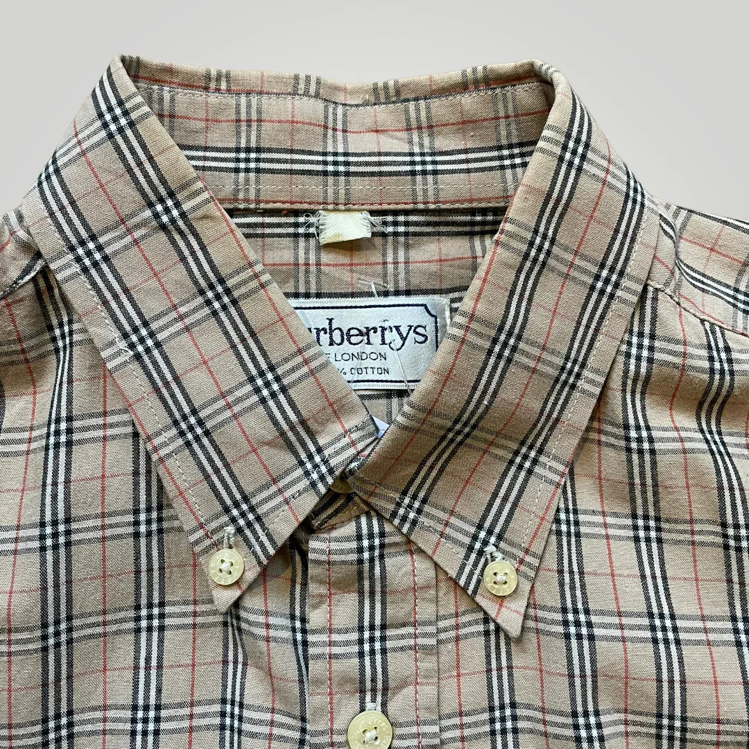 Burberry Nova Check Shirt M | Default Title, Beige