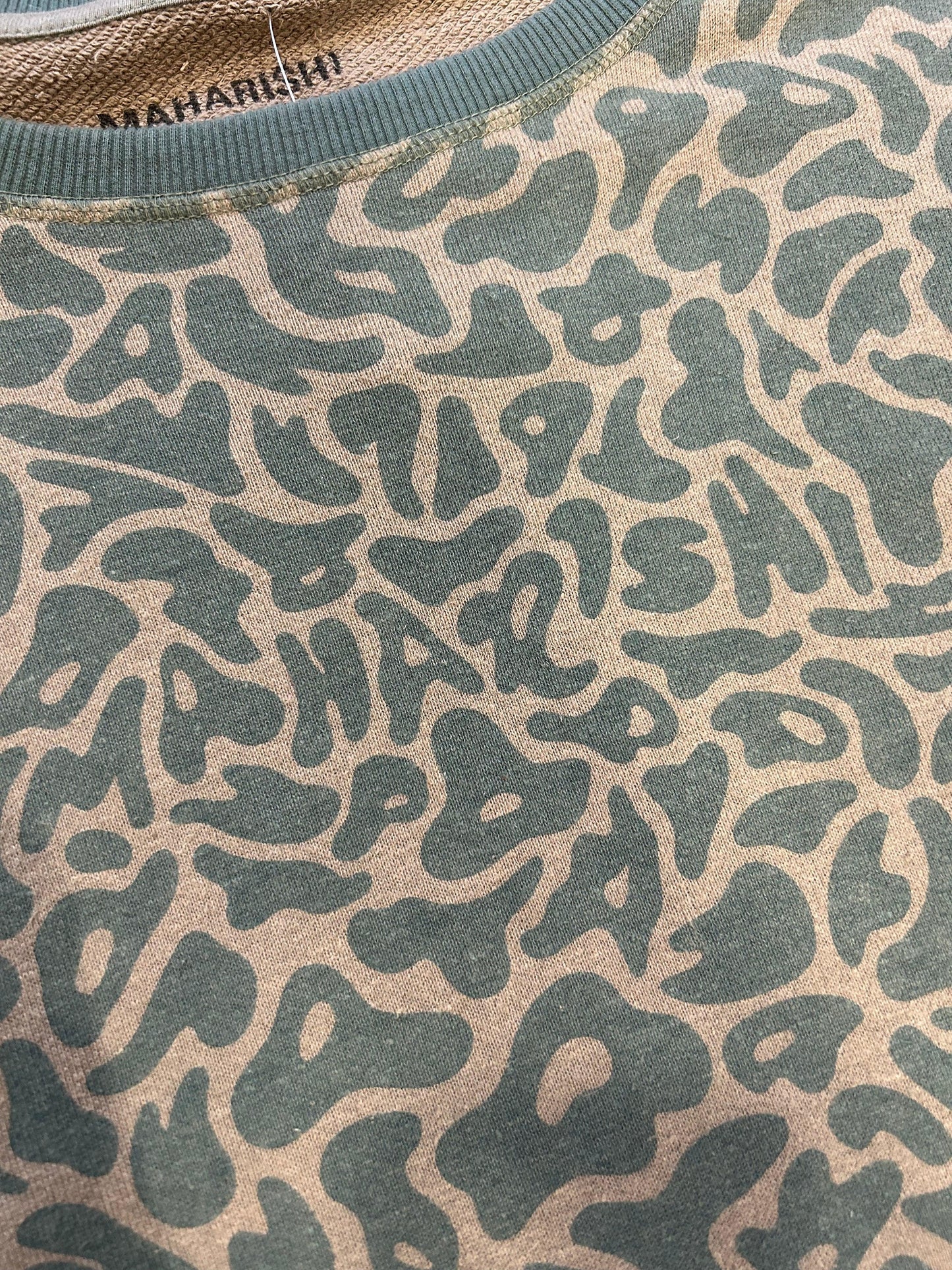Maharishi Cammo Embedded Crew XL | Default Title, Green