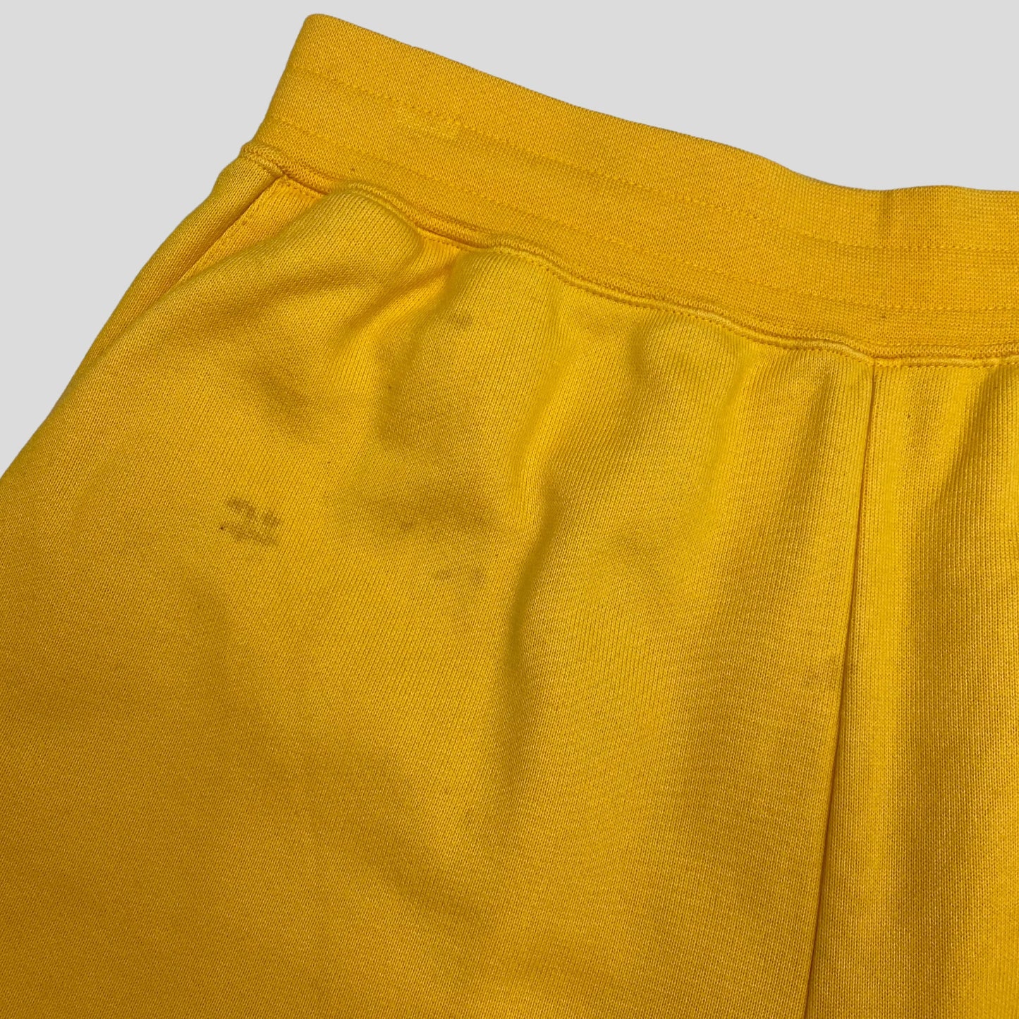 Christian Dior Sports Cotton Logo Shorts - M | W28, Yellow