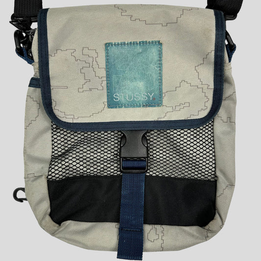 Stussy 90’s Digital Mesh Crossbody Bag | O/S, Camo
