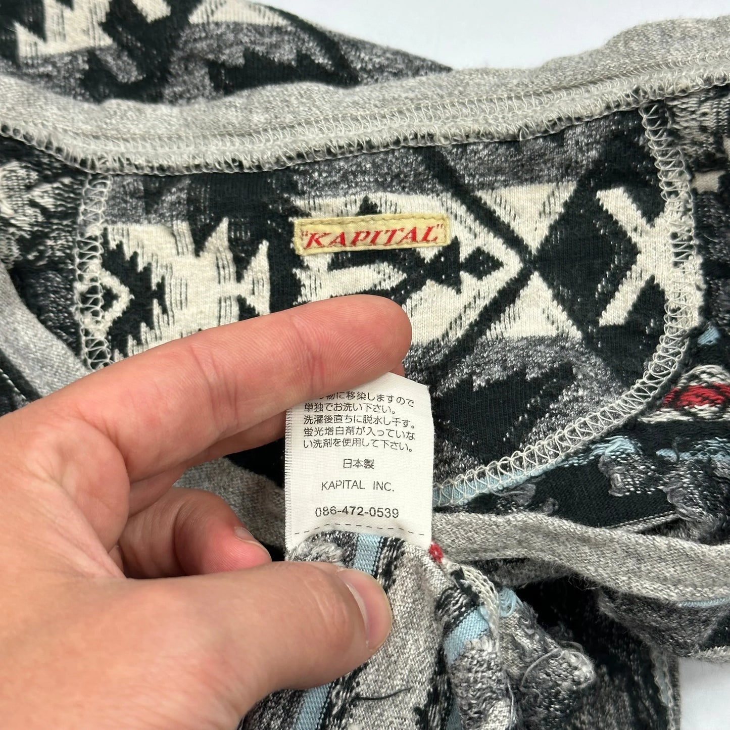 Kapital Tribal Print Vest - S