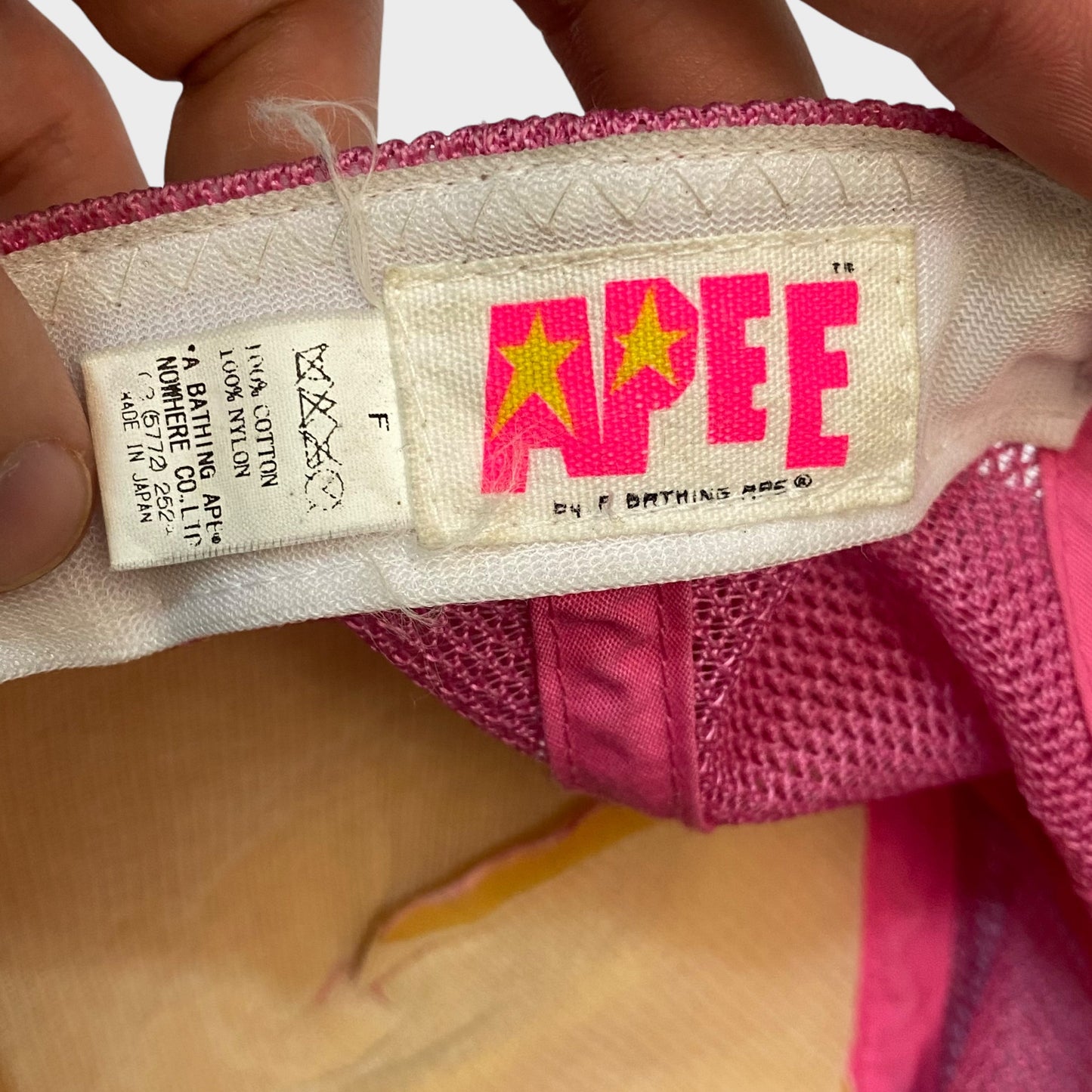 Bape OG ‘06 Pink Camo Trucker Cap - One Size | O/S, Multicoloured