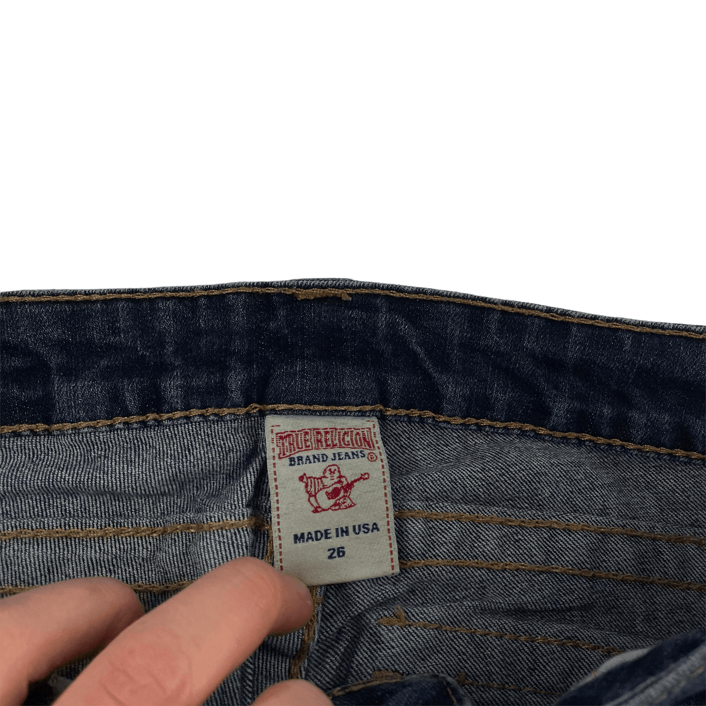 Vintage True Religion big stitch jeans trousers W28