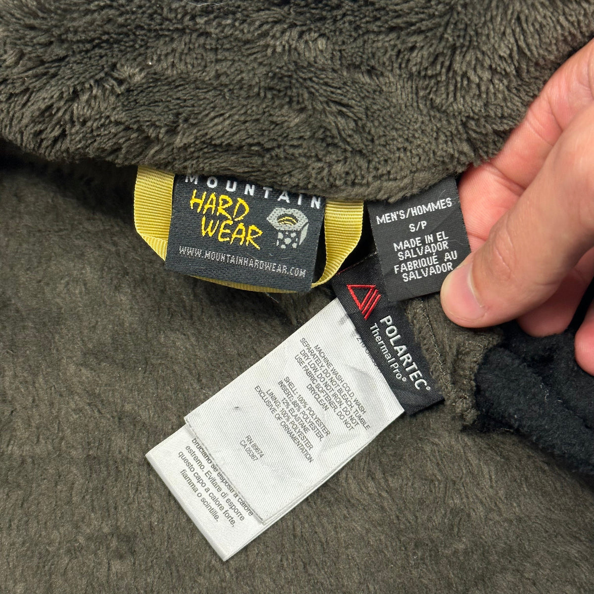 Mountain Hardwear 00’s Deep Pile Polartec Fleece - S | Small, Grey