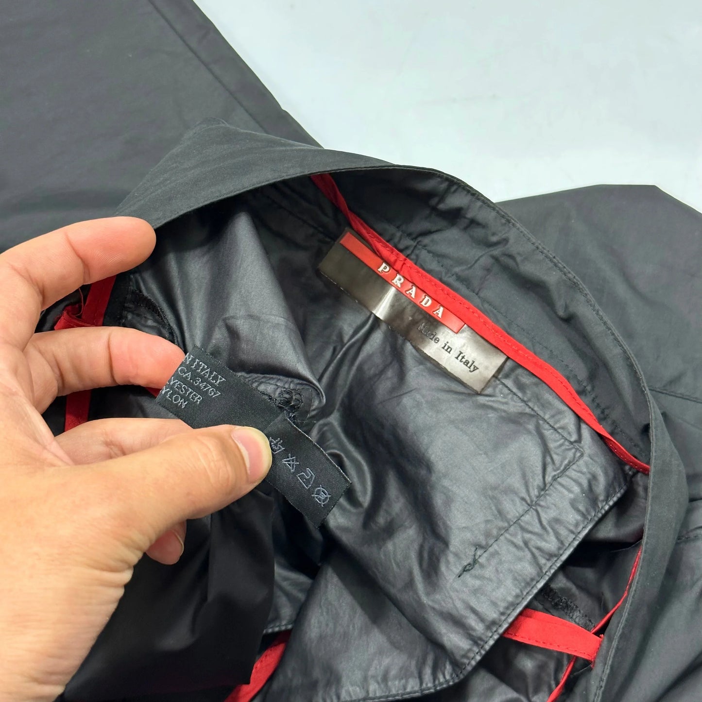 Prada Sport SS99 3M Nylon Utility Trousers - M