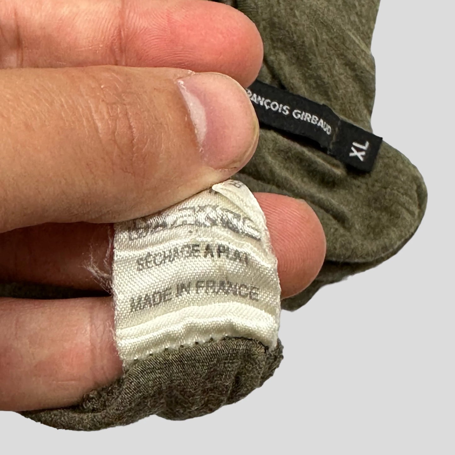 M+FG SS 2000 Heather Khaki Logo T-shirt - XL (L)