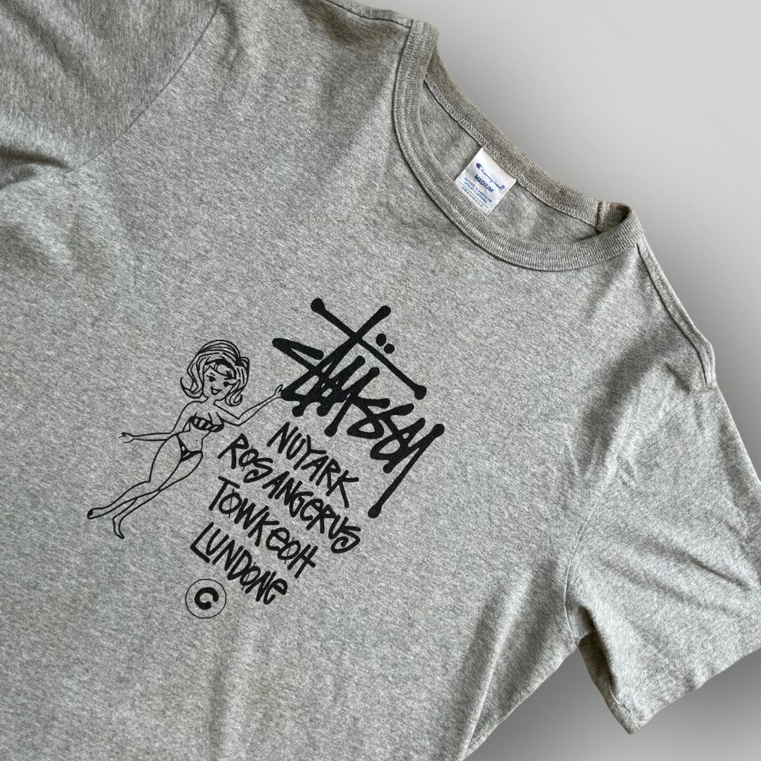 Stüssy x Champion Reverse Weave T-shirt M