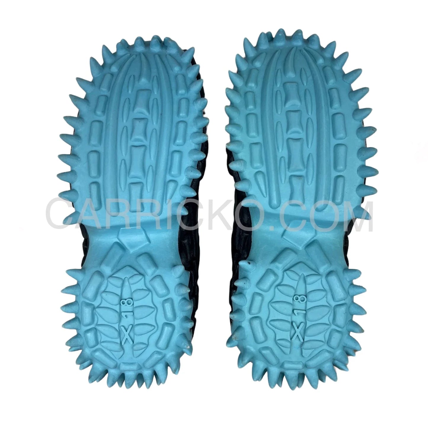 X18 Reykjavik aqua spike trainers | UK 7.5, Blue