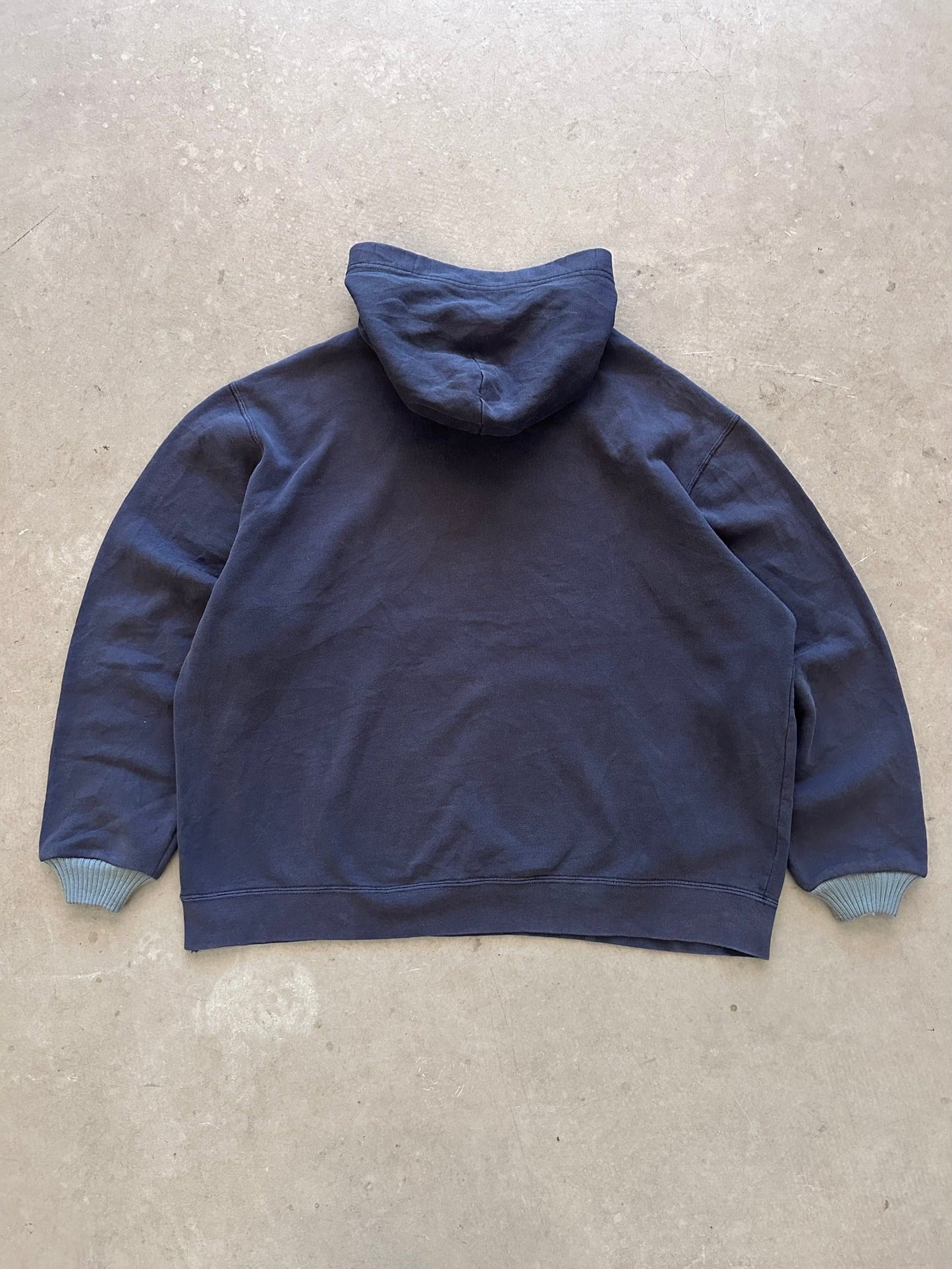1990's Nike Spellout Hoodie - XL | X-Large, Red