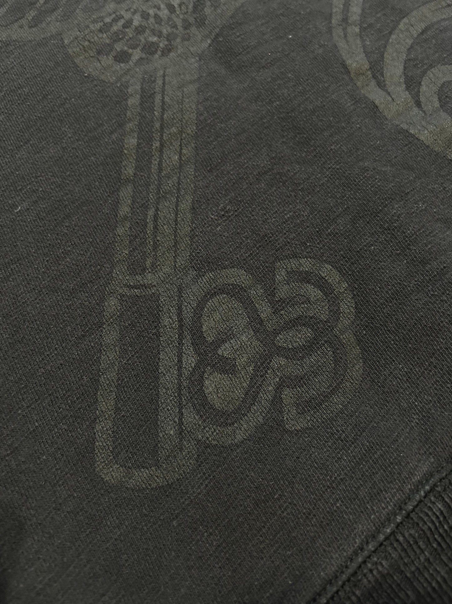Stüssy Gothic Vintage Crew S | Default Title, Black