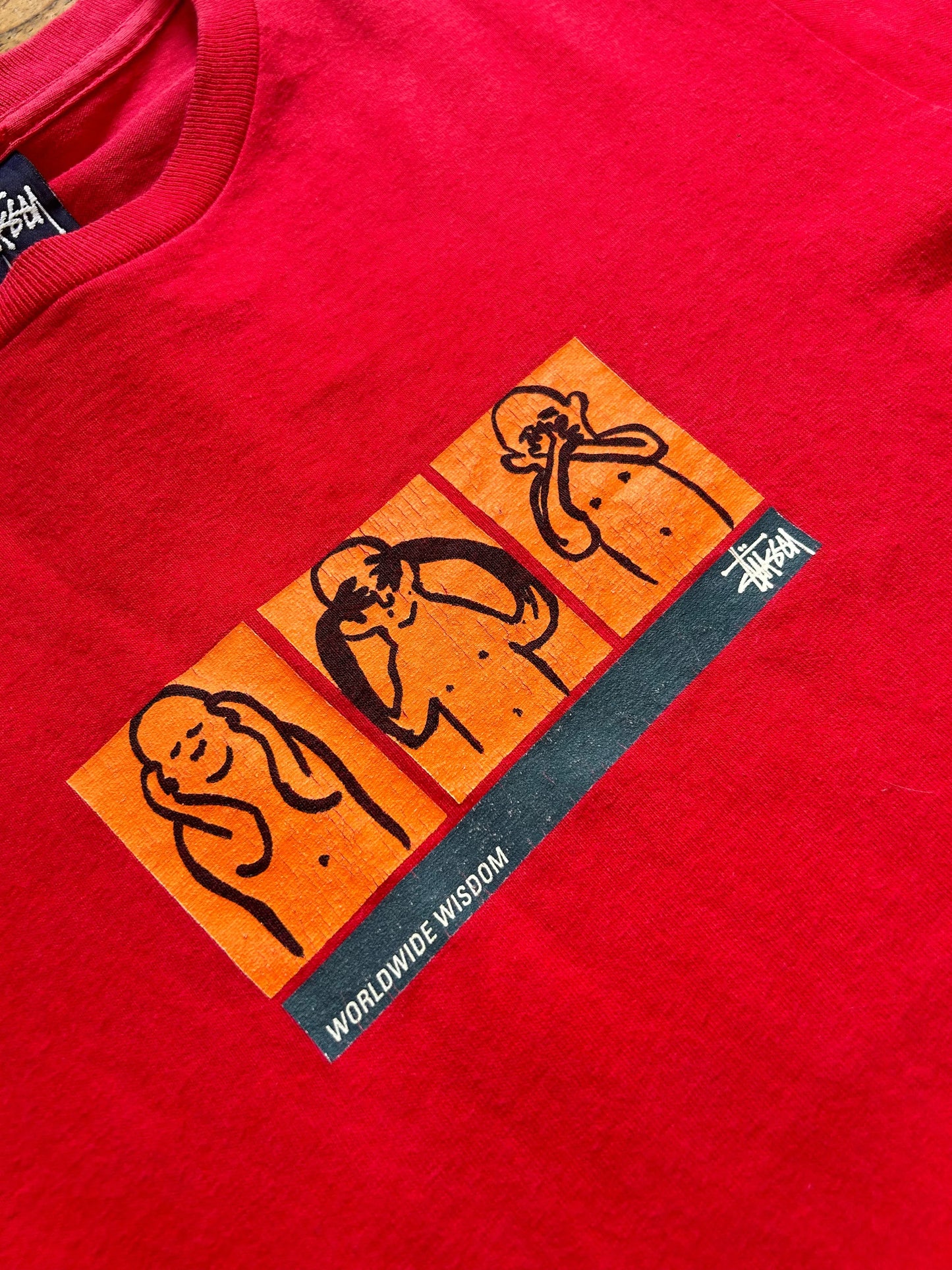 Stüssy 90’s No Evil T-shirt S