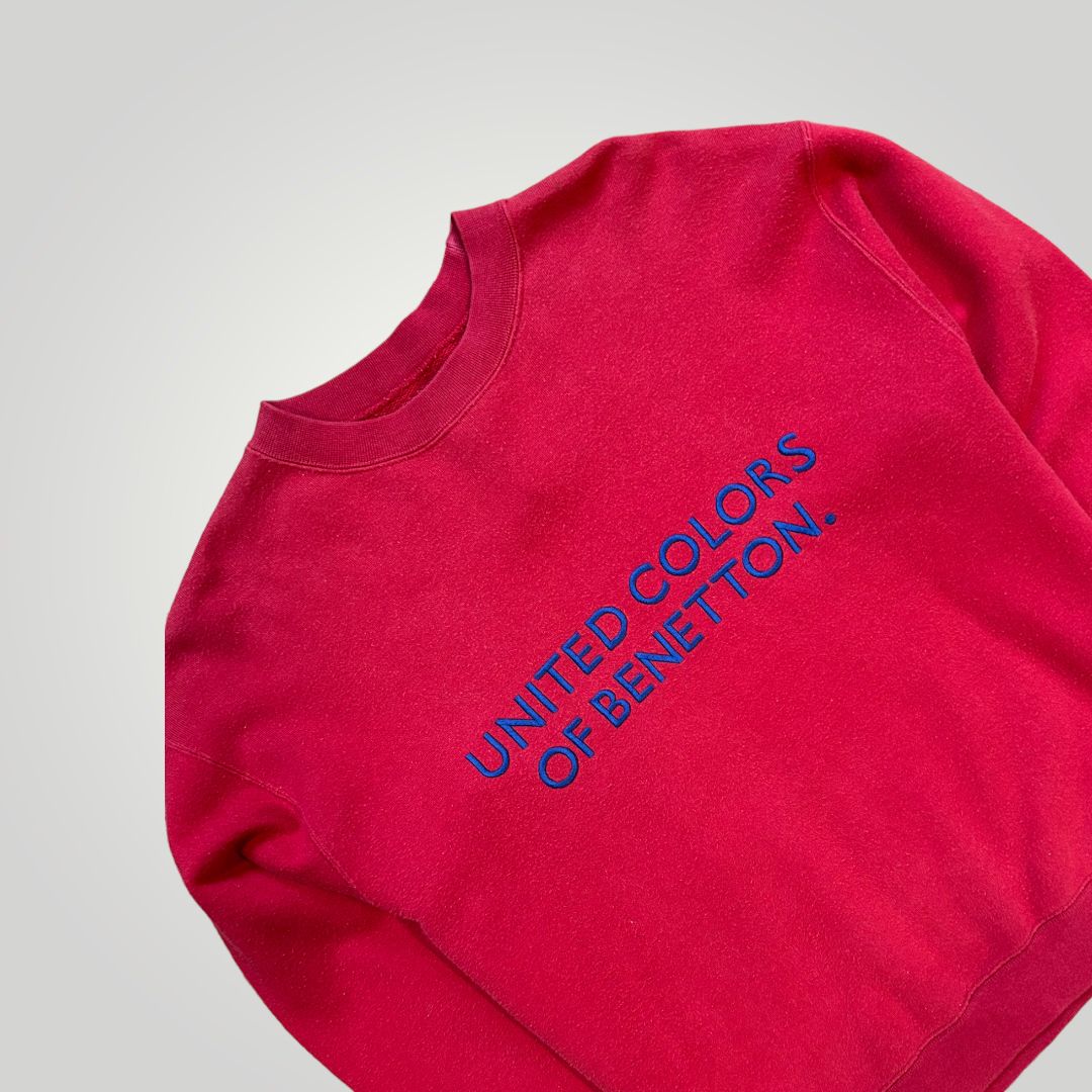 Benetton Crew Sweat S | Default Title, Blue