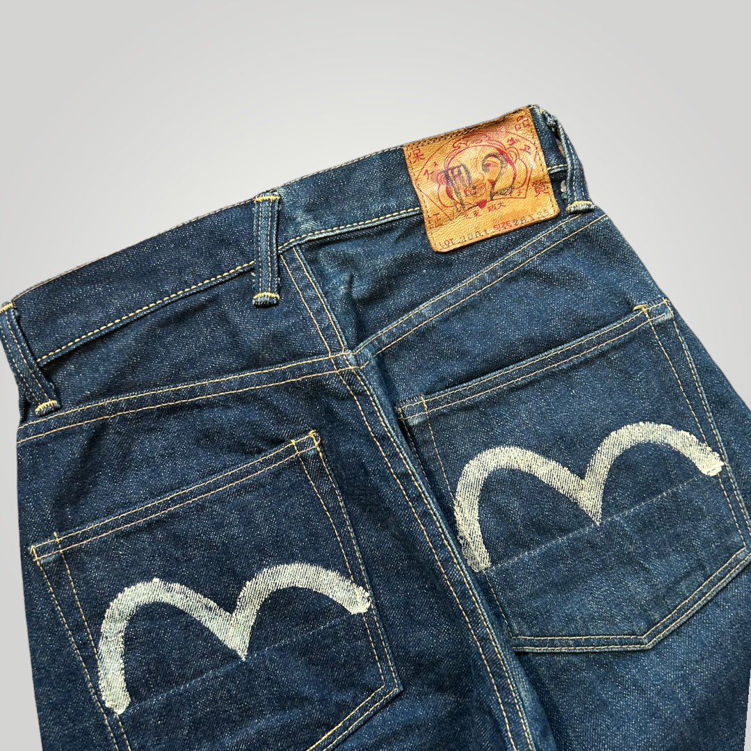 Evisu Gul Jeans 26” | Default Title, White