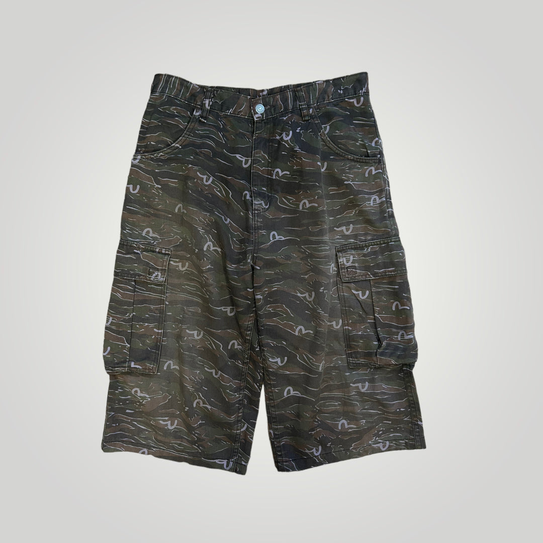 Evisu Cargo Baggy Shorts 33R | Default Title, Red