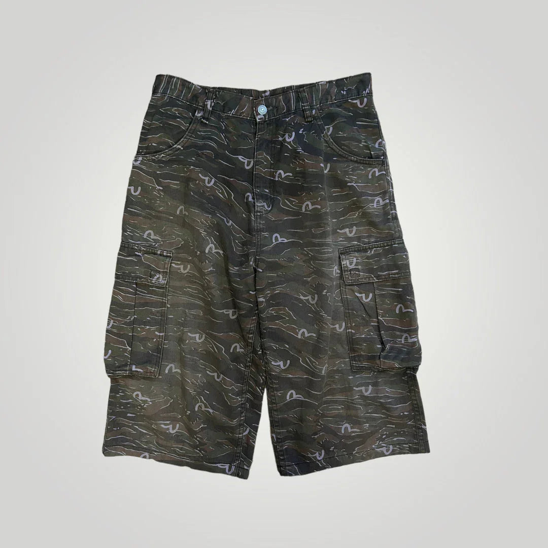 Evisu Cargo Baggy Shorts 33R