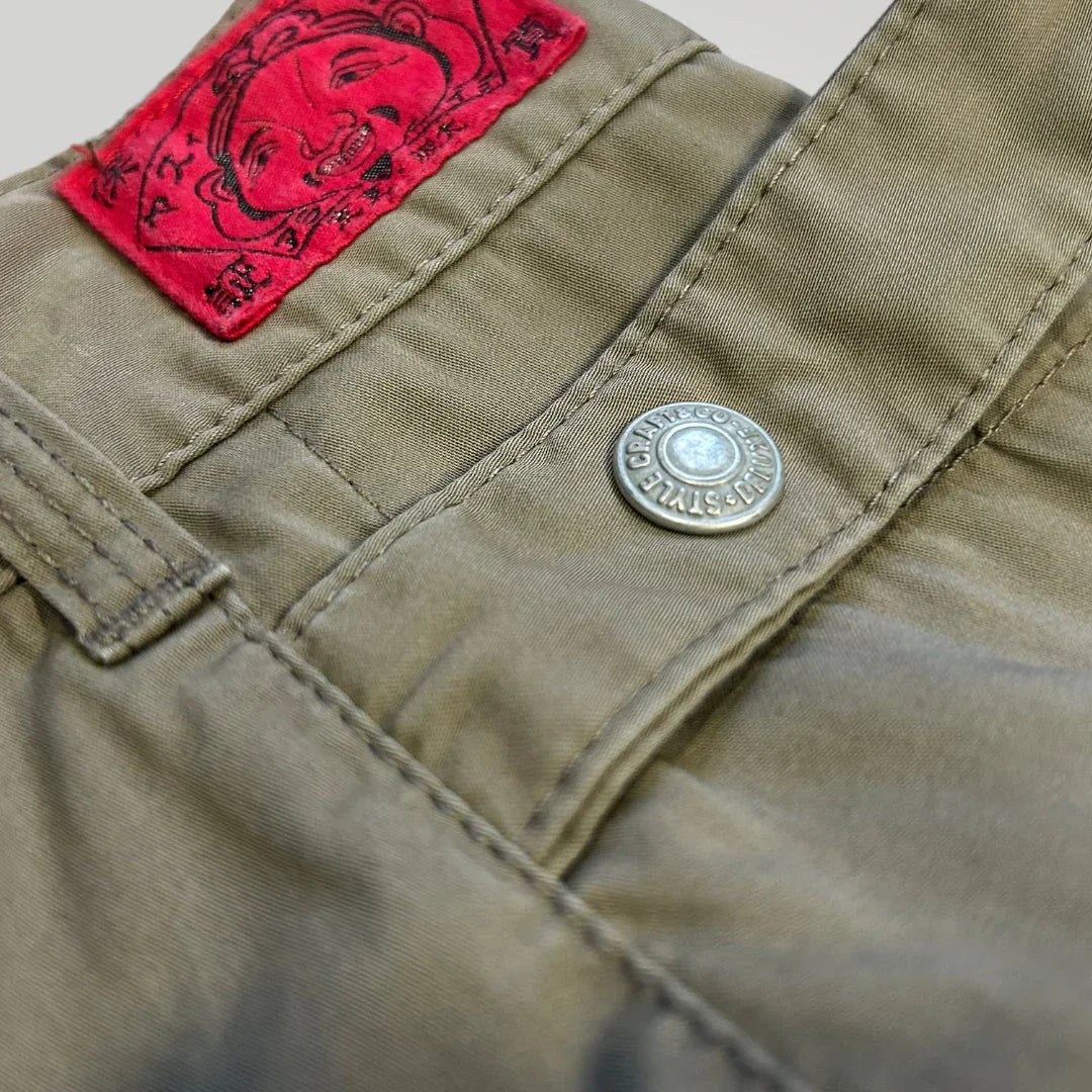 Evisu Gul Cargo Shorts 32