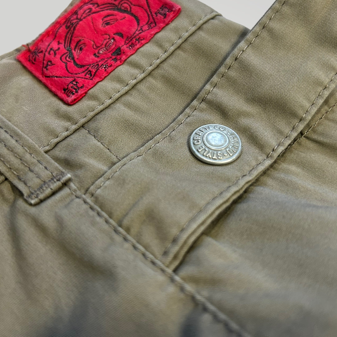 Evisu Gul Cargo Shorts 32 | Default Title, Beige