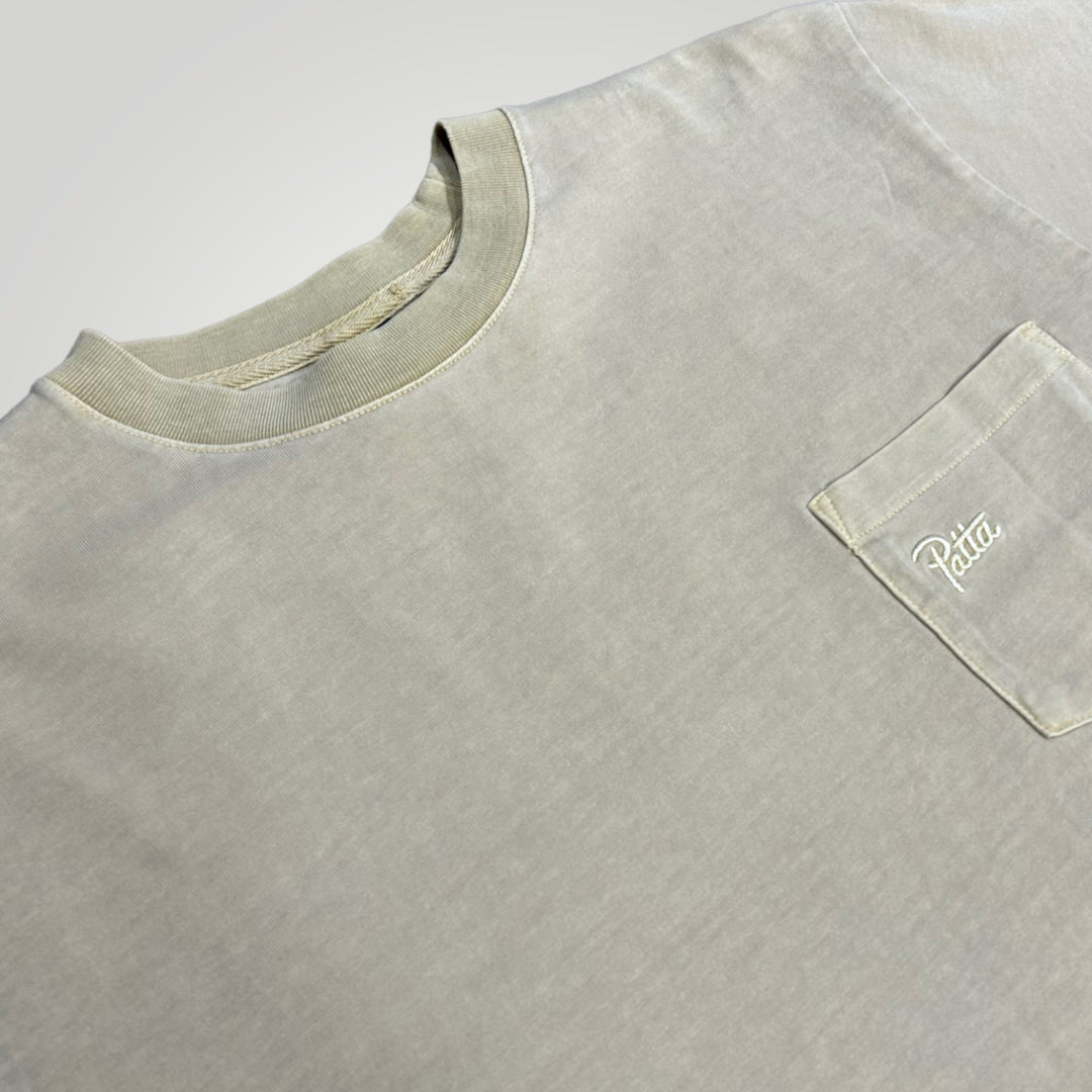 Patta BASIC Pocket T-shirt S | Default Title, Light Grey