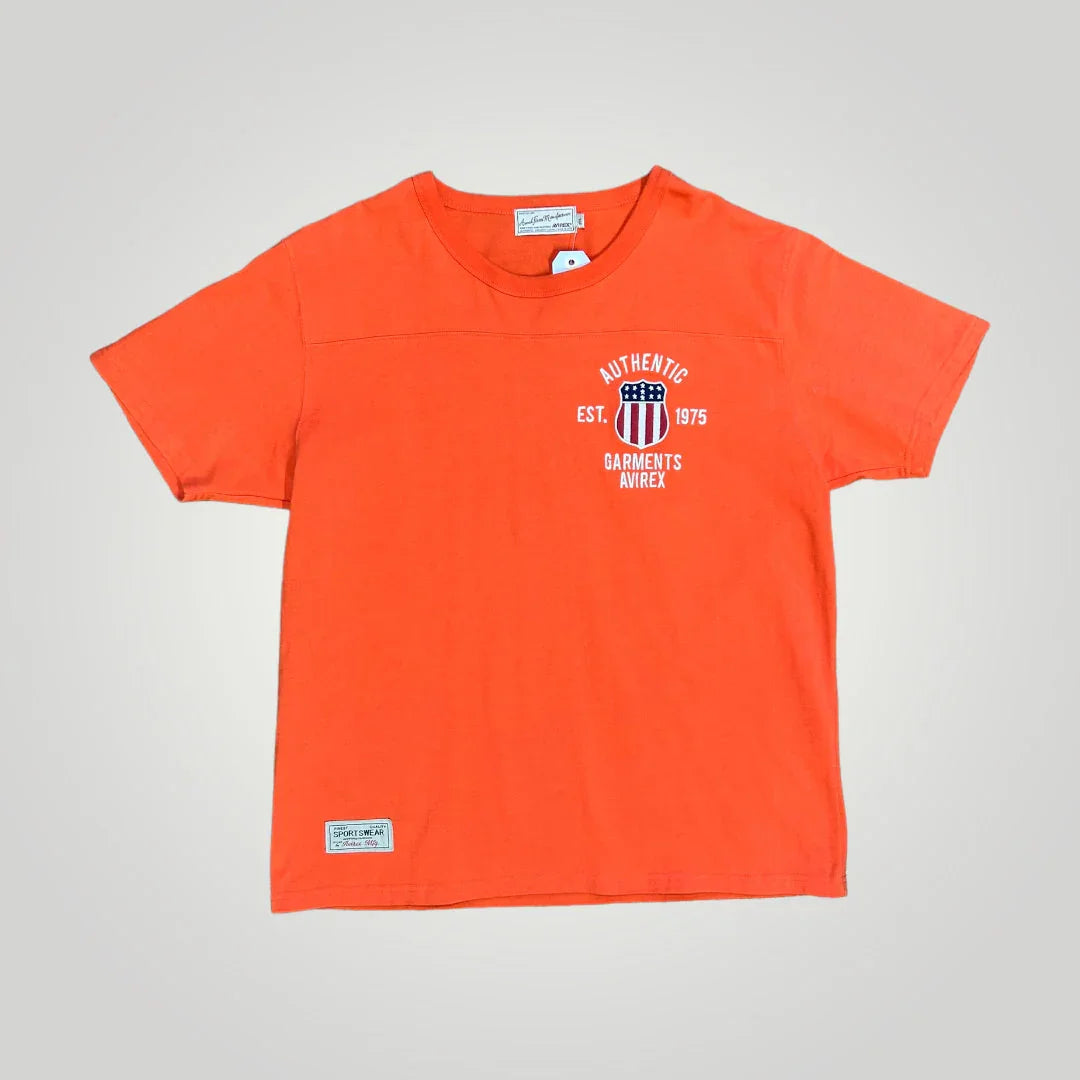 Avirex Spell Out T-shirt XL | Default Title, Orange